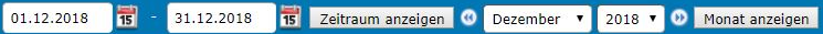 1. Zeitraumauswahl