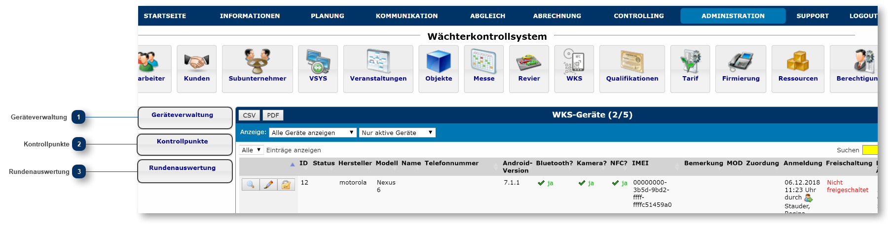 10.6. Wächterkontrollsystem